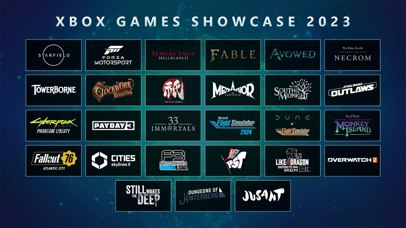 Xbox Games Showcase 2023 tem 'Fable', 'Star Wars Outlaws' e
